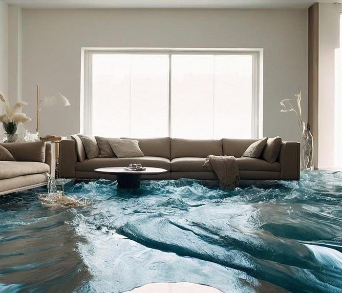 Flood in home